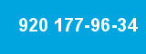 920 177-96-34
